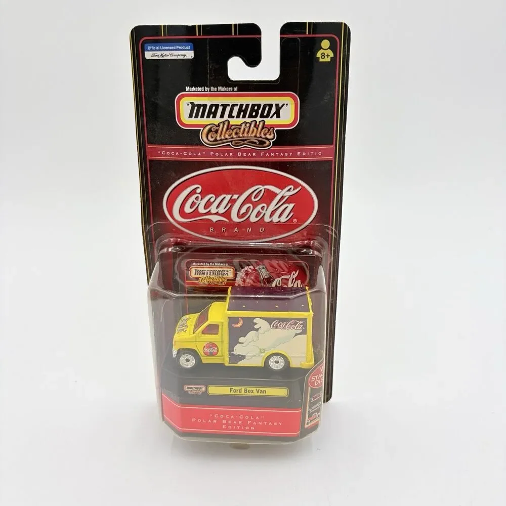 MATCHBOX COLLECTIBLES COCA-COLA Ford Box Van Polar Bear NIP Diecast